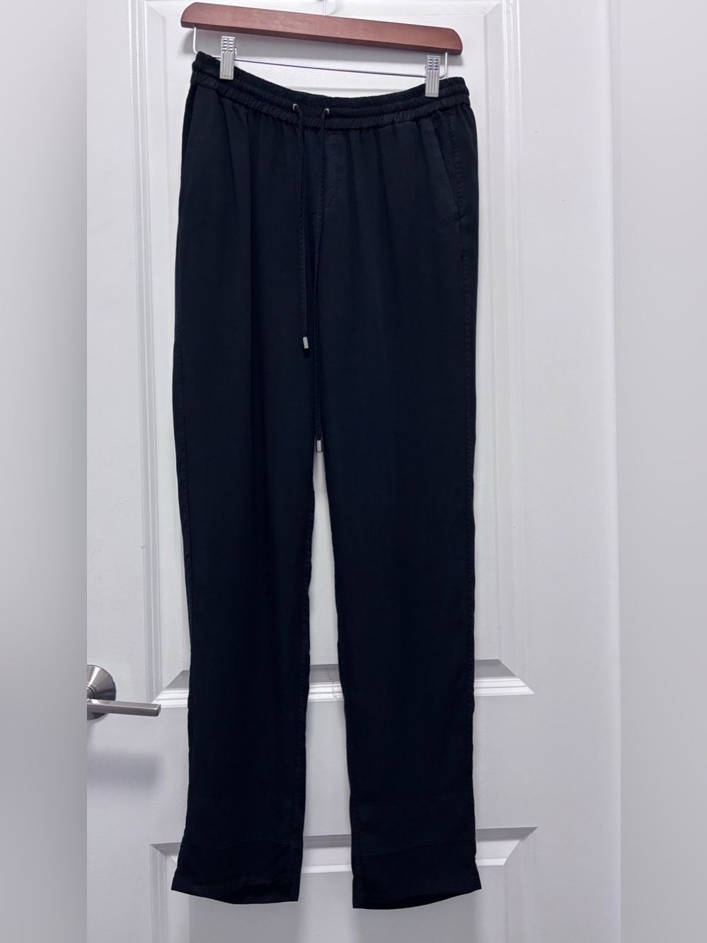 PAIGE Black Women's Drawstring Joggers